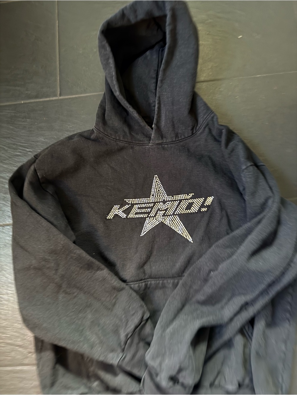 Black KEMO Star Logo Hoodie